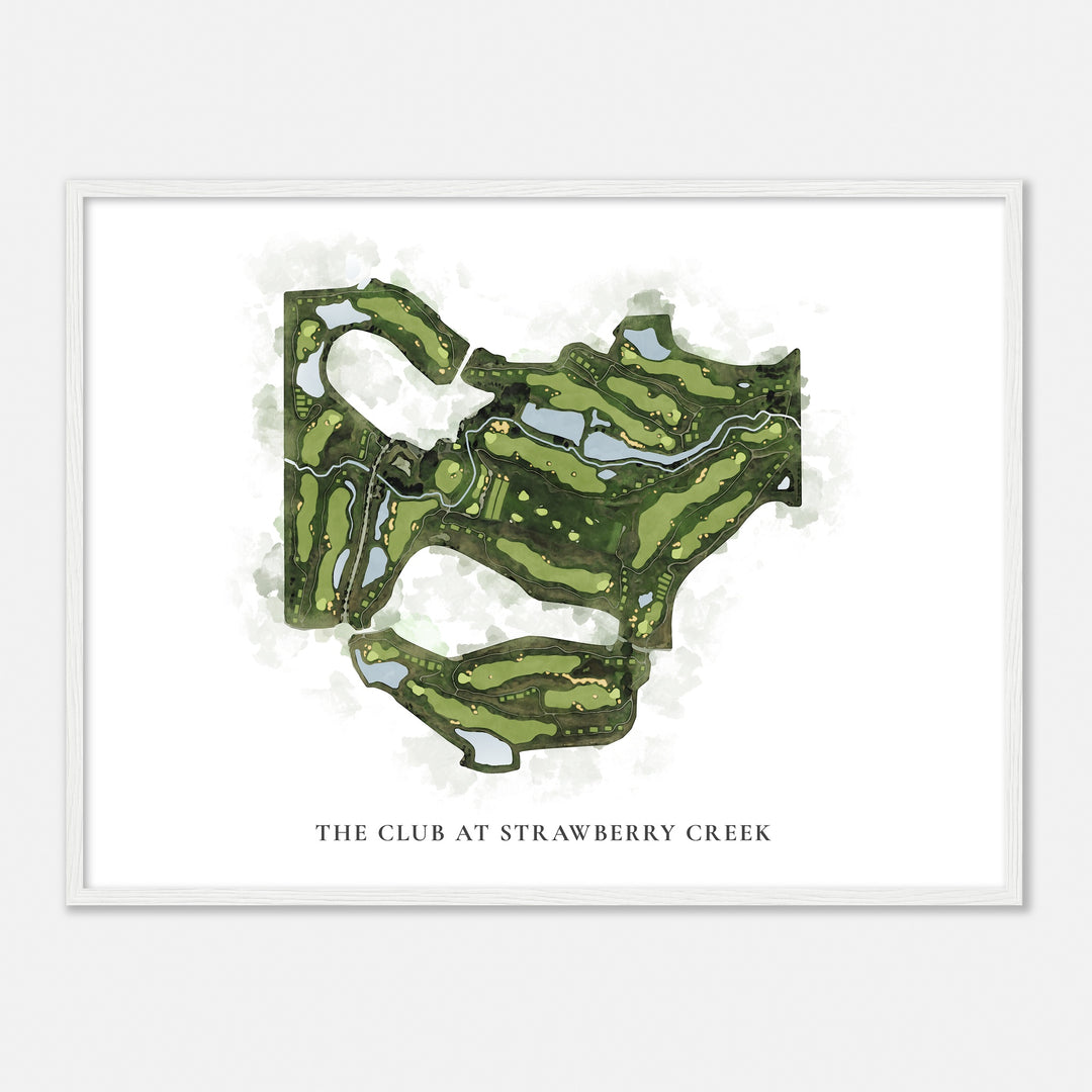 Print of The Club At Strawberry Creek Classic Map