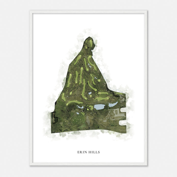 Print of Erin Hills Classic Map