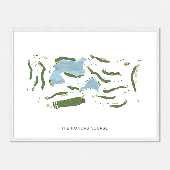 Print of The Honors Course Modern Map