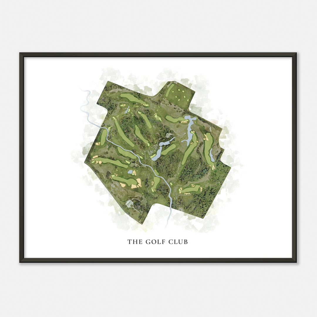 Print of The Golf Club Classic Map