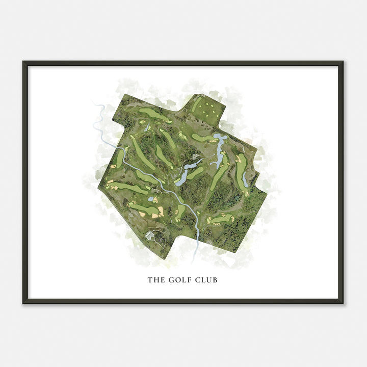 Print of The Golf Club Classic Map