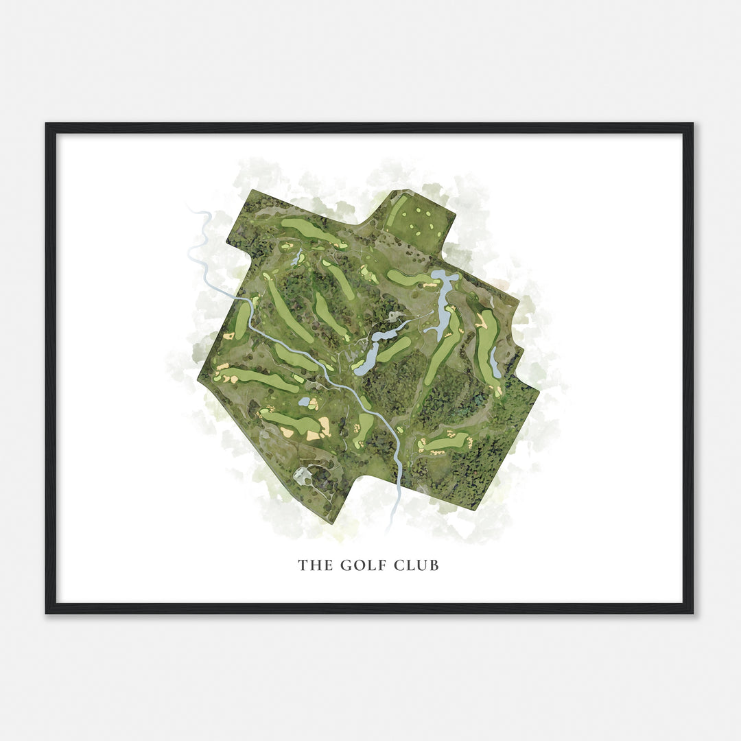 Print of The Golf Club Classic Map
