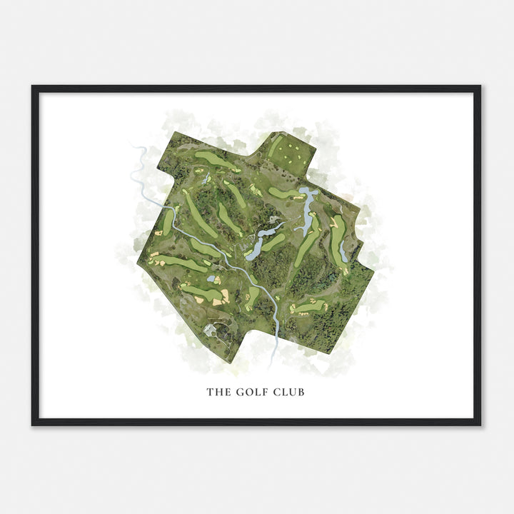 Print of The Golf Club Classic Map