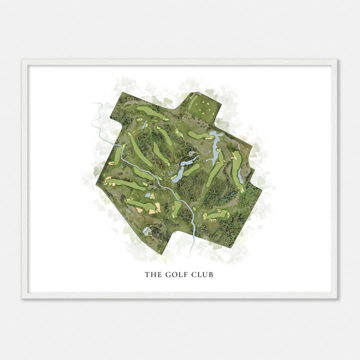 Print of The Golf Club Classic Map