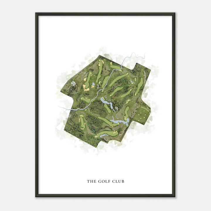 Print of The Golf Club Classic Map