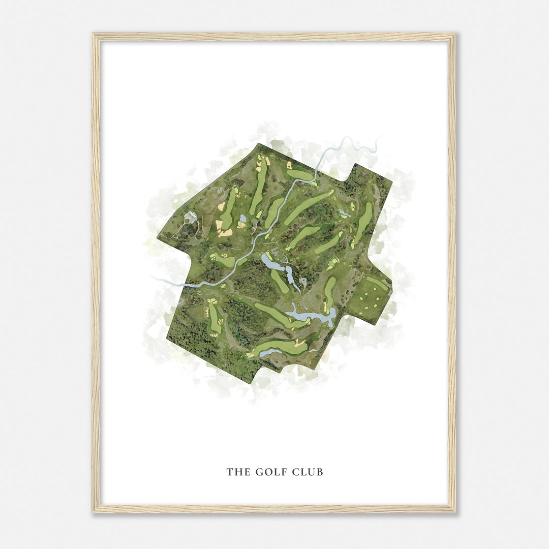 Print of The Golf Club Classic Map