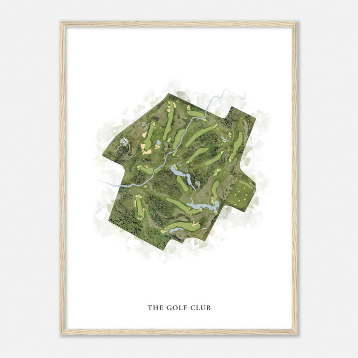 Print of The Golf Club Classic Map