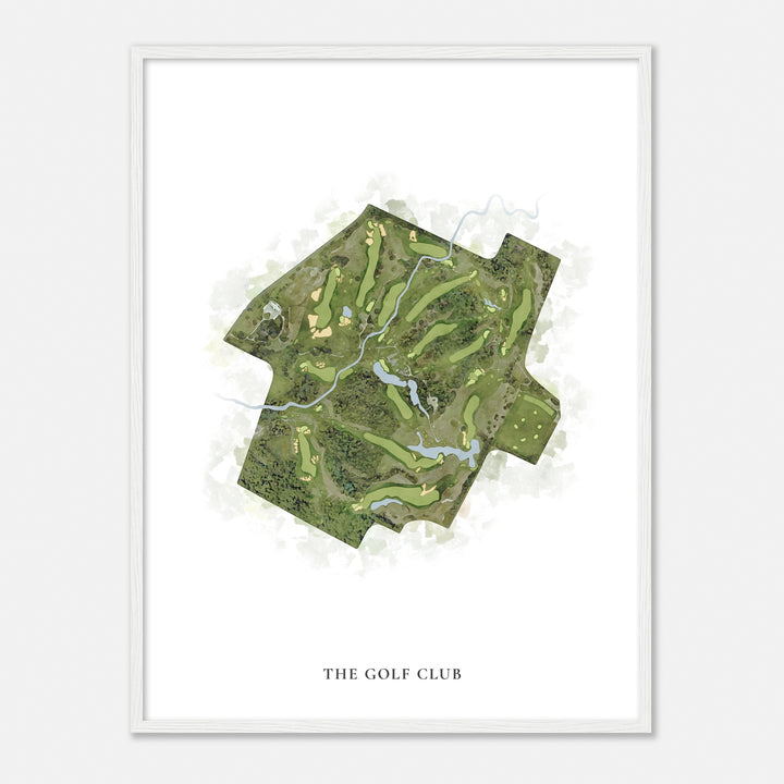 Print of The Golf Club Classic Map
