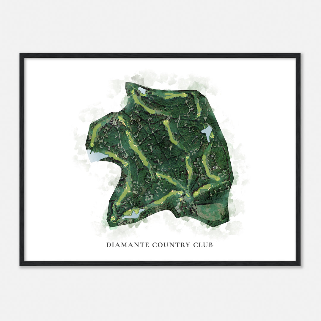 Print of Diamante Country Club Classic Map