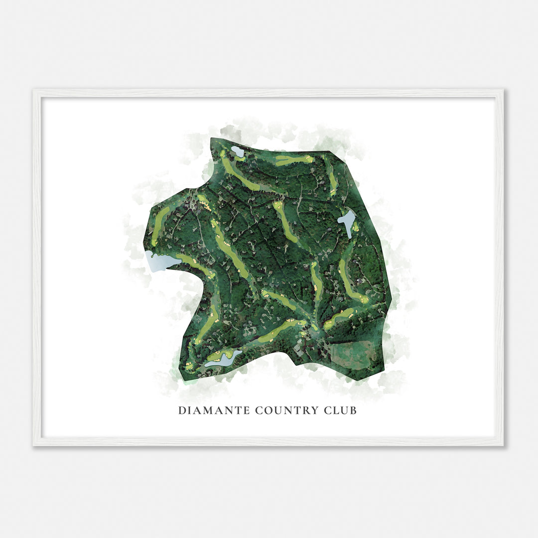 Print of Diamante Country Club Classic Map