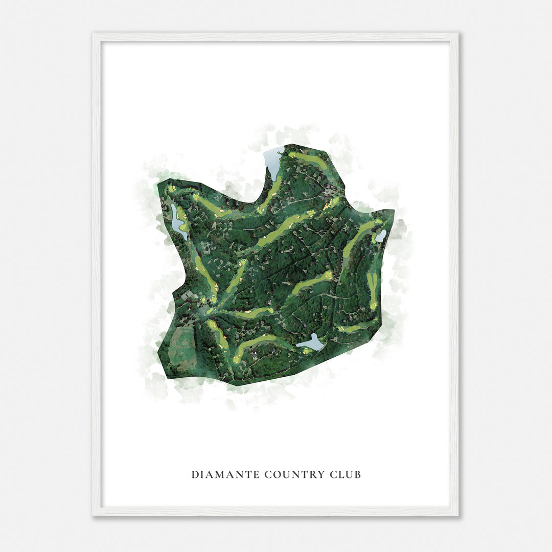 Print of Diamante Country Club Classic Map