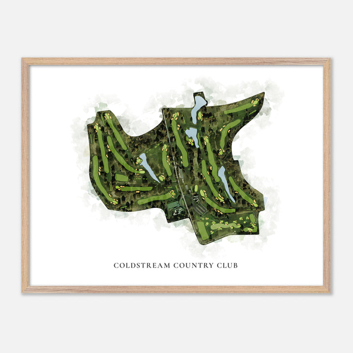 Print of Coldstream Country Club Classic Map