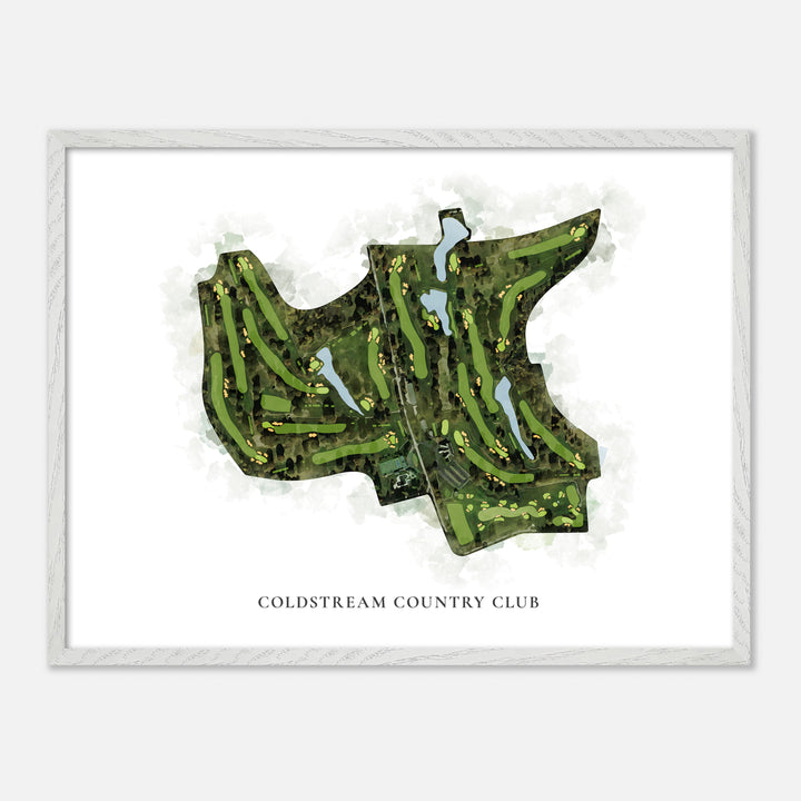 Print of Coldstream Country Club Classic Map