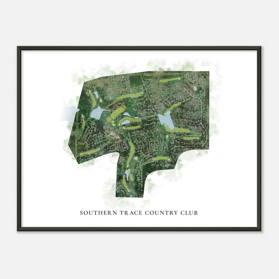 Print of Southern Trace Country Club Classic Map