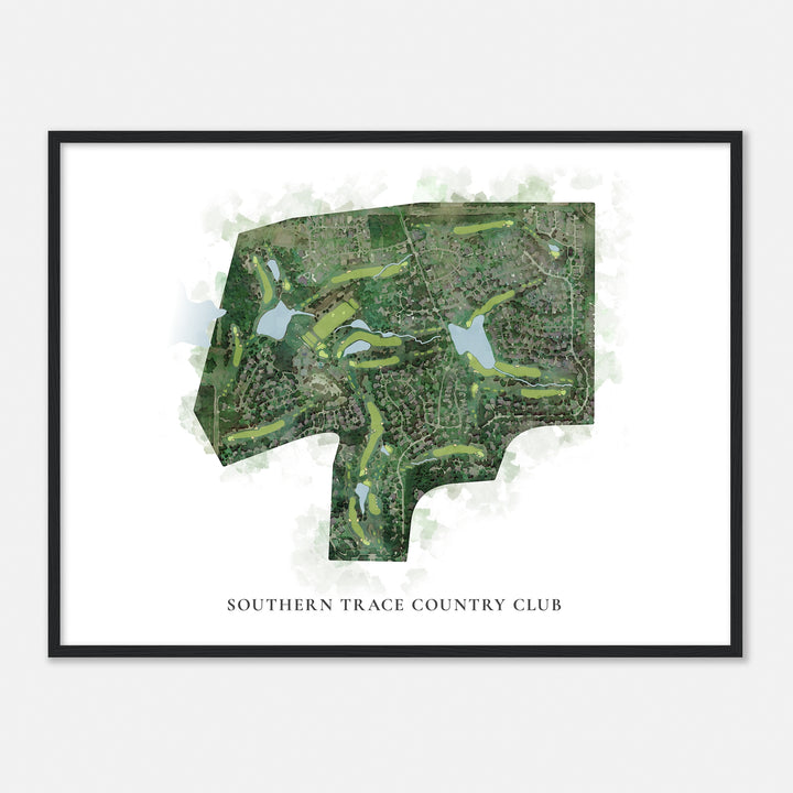 Print of Southern Trace Country Club Classic Map