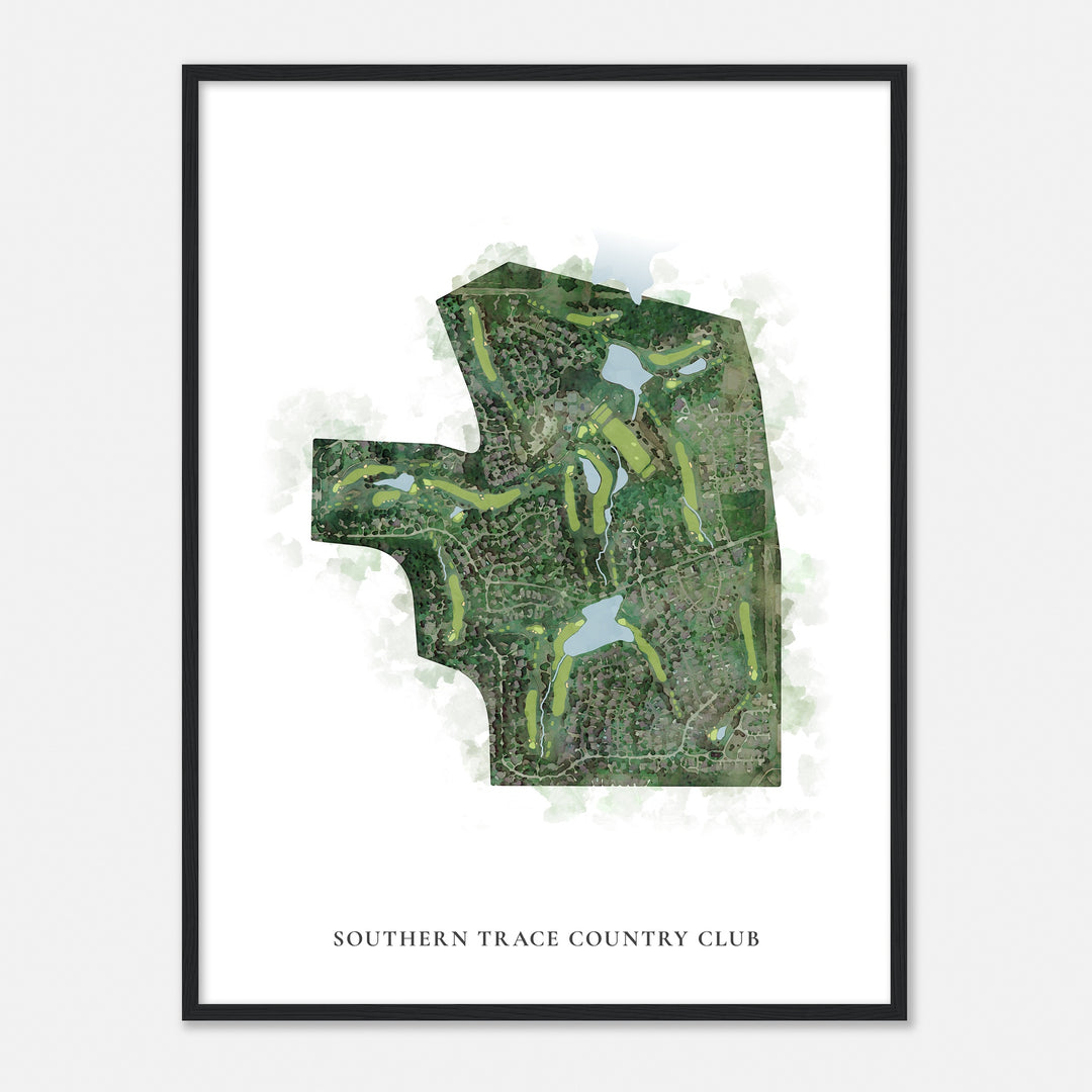 Print of Southern Trace Country Club Classic Map