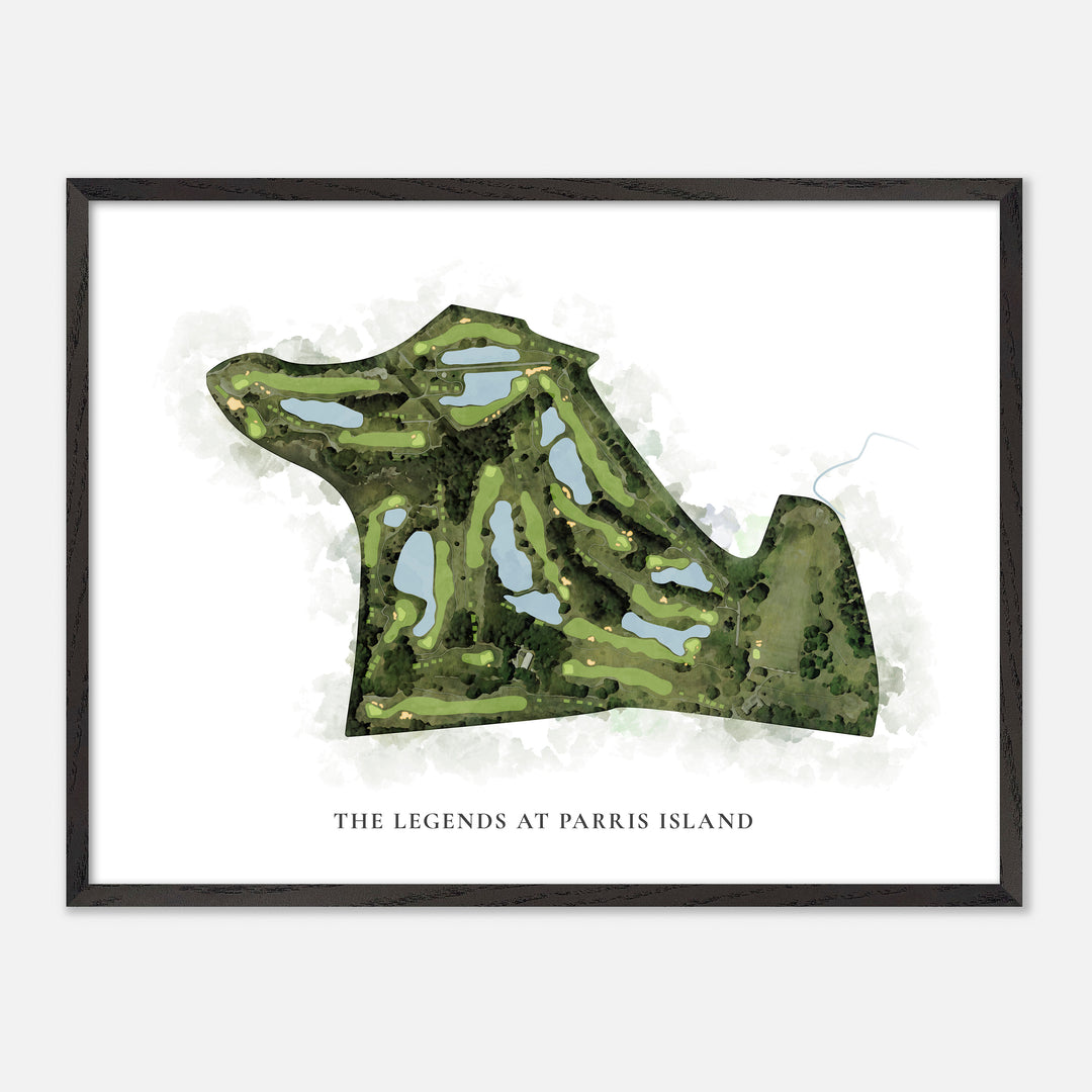 Print of The Legends At Parris Island Classic Map
