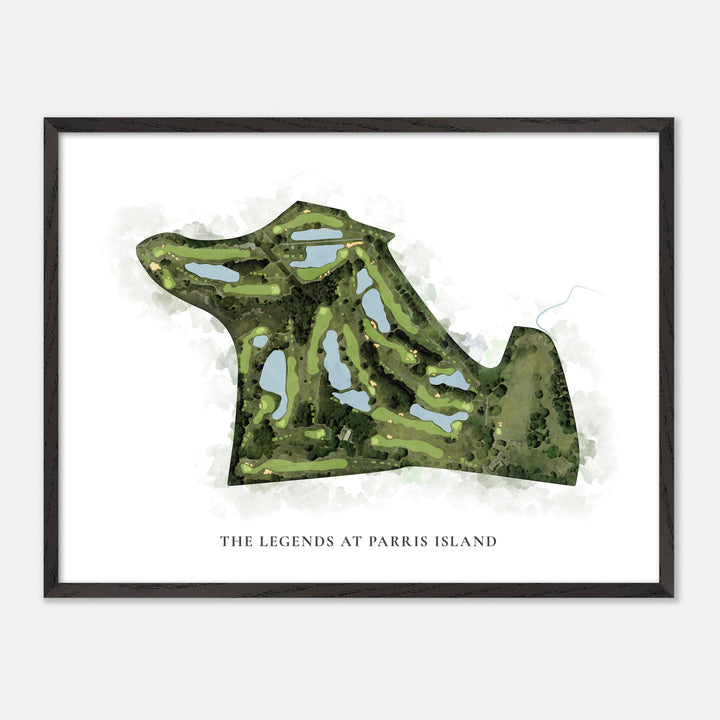 Print of The Legends At Parris Island Classic Map
