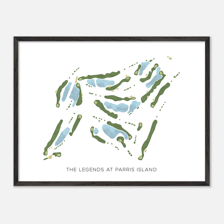 Print of The Legends At Parris Island Modern Map