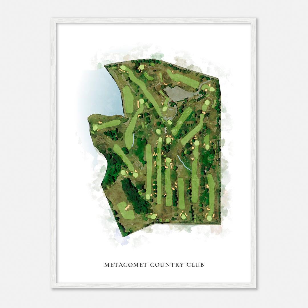 Print of Metacomet Country Club Classic Map