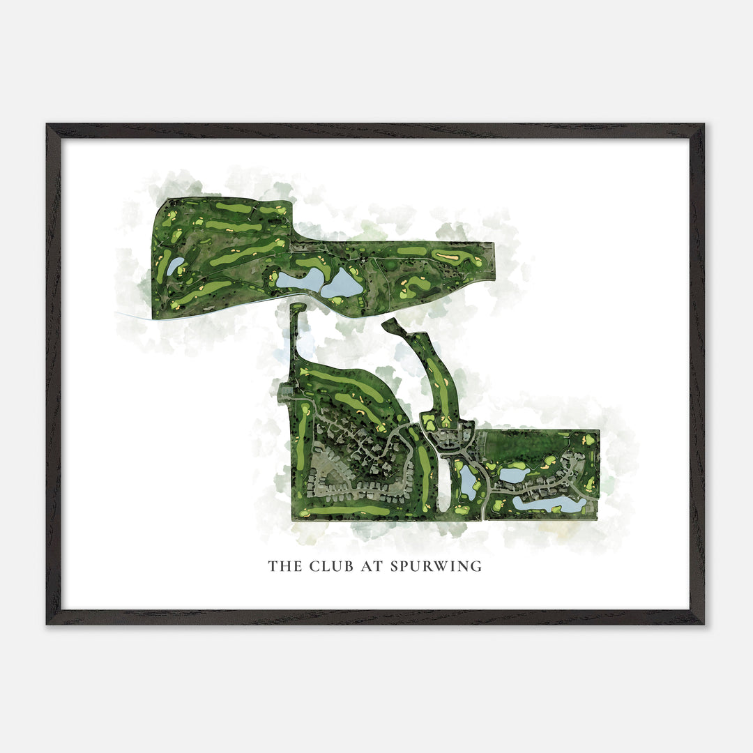 Print of The Club At Spurwing Classic Map
