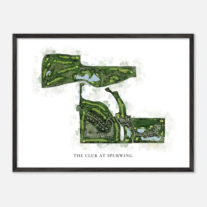 Print of The Club At Spurwing Classic Map