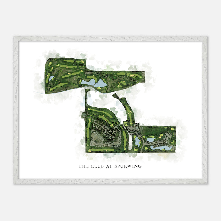 Print of The Club At Spurwing Classic Map