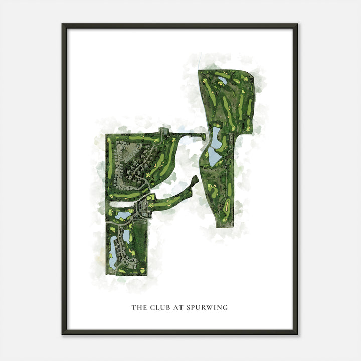 Print of The Club At Spurwing Classic Map