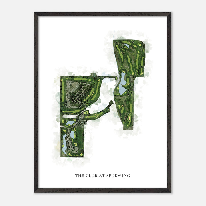 Print of The Club At Spurwing Classic Map