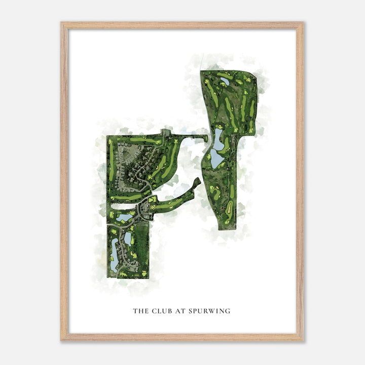 Print of The Club At Spurwing Classic Map