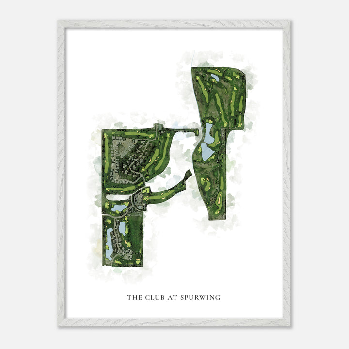 Print of The Club At Spurwing Classic Map
