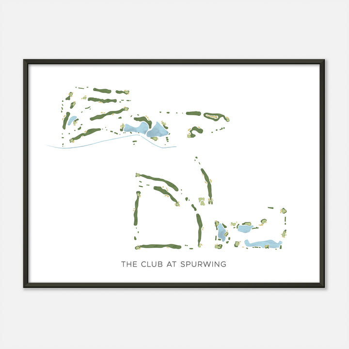Print of The Club At Spurwing Modern Map
