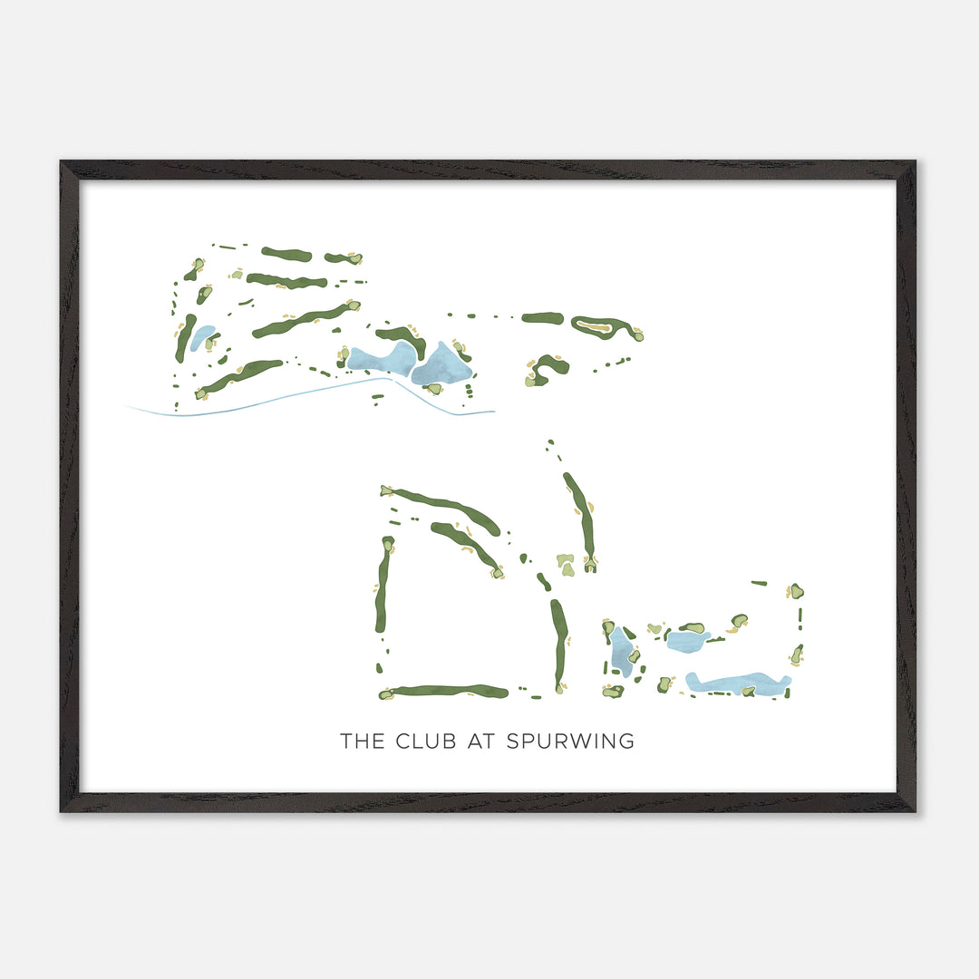 Print of The Club At Spurwing Modern Map