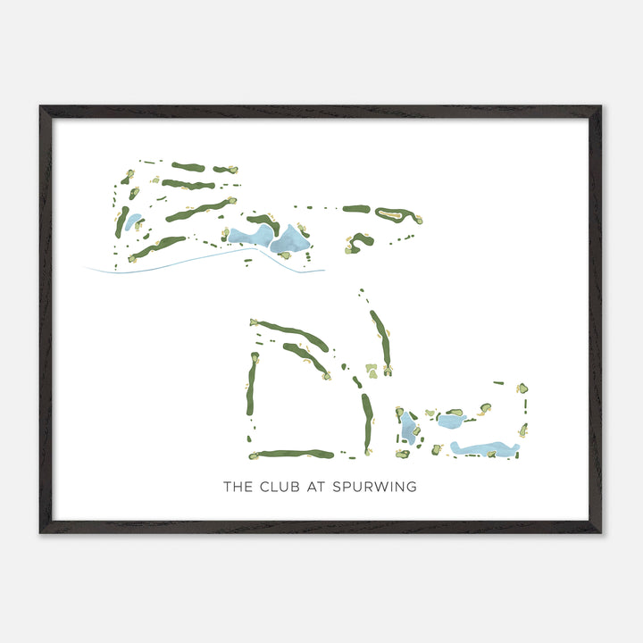 Print of The Club At Spurwing Modern Map