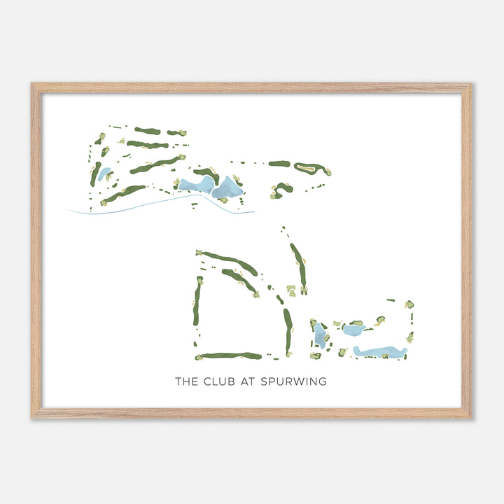Print of The Club At Spurwing Modern Map