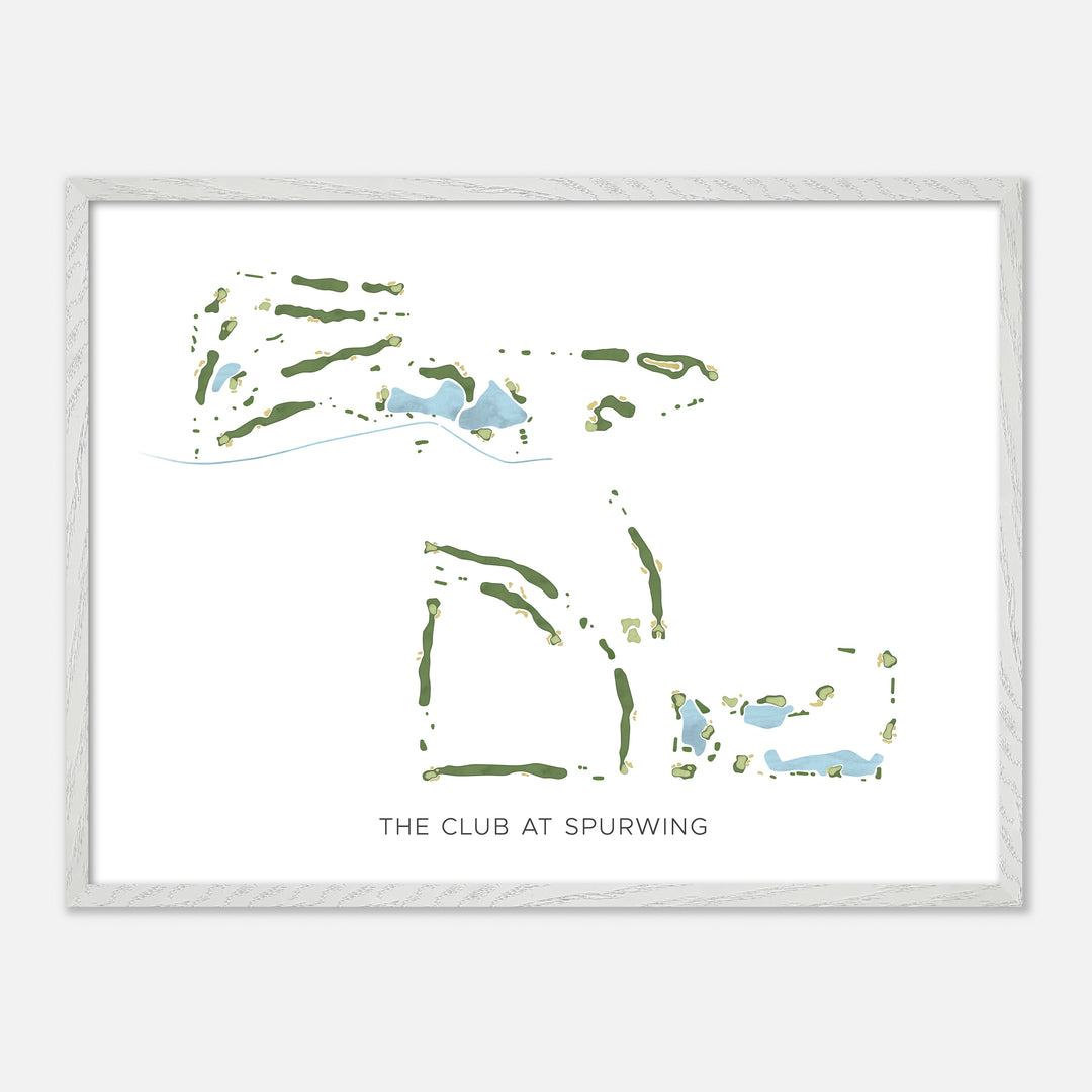 Print of The Club At Spurwing Modern Map