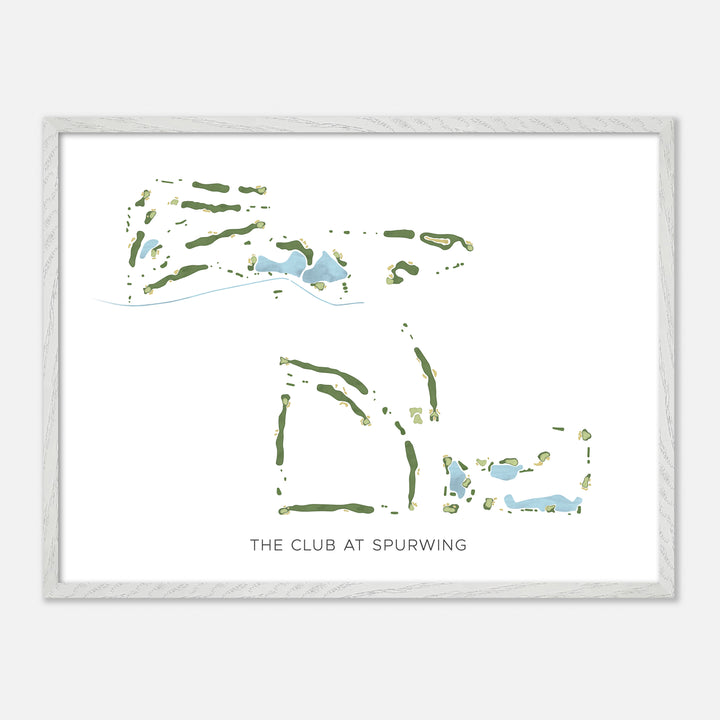 Print of The Club At Spurwing Modern Map