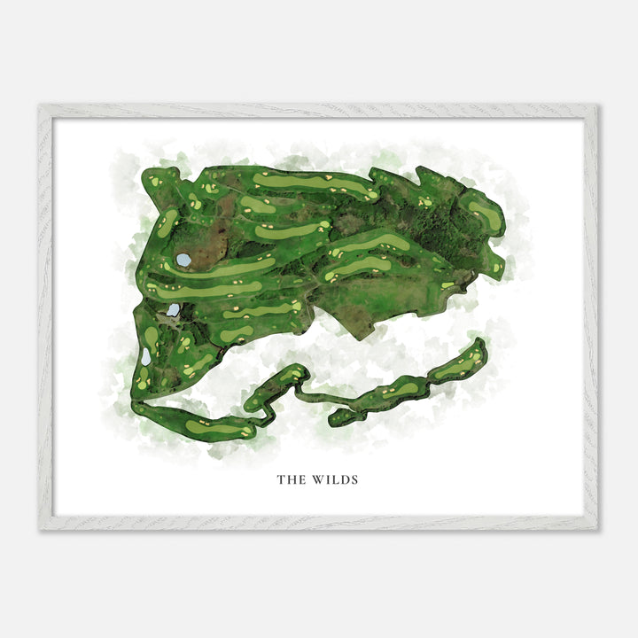 Print of The Wilds Classic Map