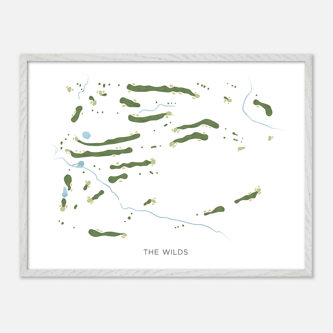 Print of The Wilds Modern Map