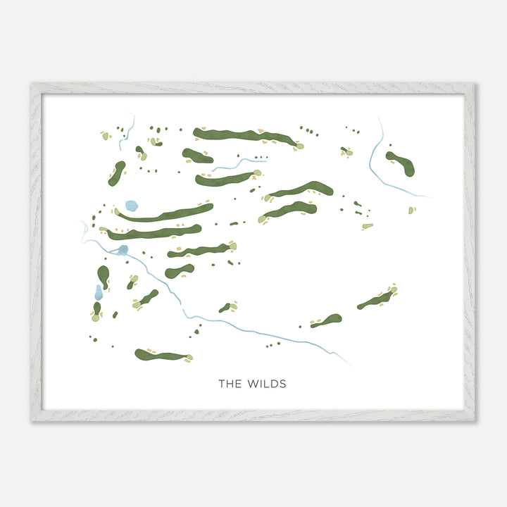 Print of The Wilds Modern Map