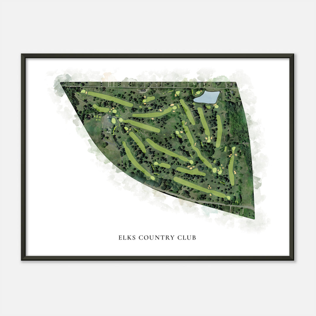 Print of Elks Country Club Classic Map