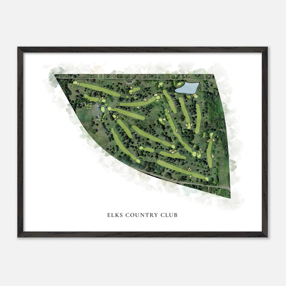 Print of Elks Country Club Classic Map