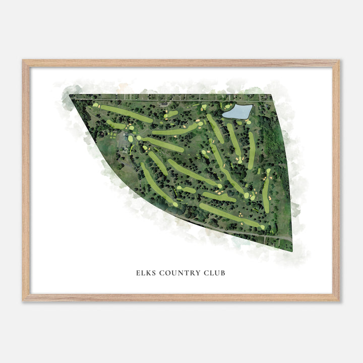 Print of Elks Country Club Classic Map