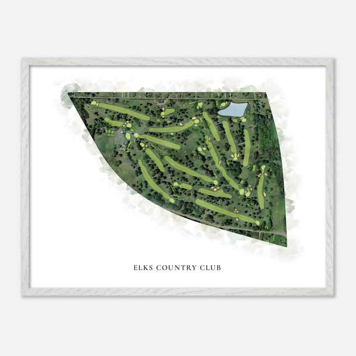 Print of Elks Country Club Classic Map