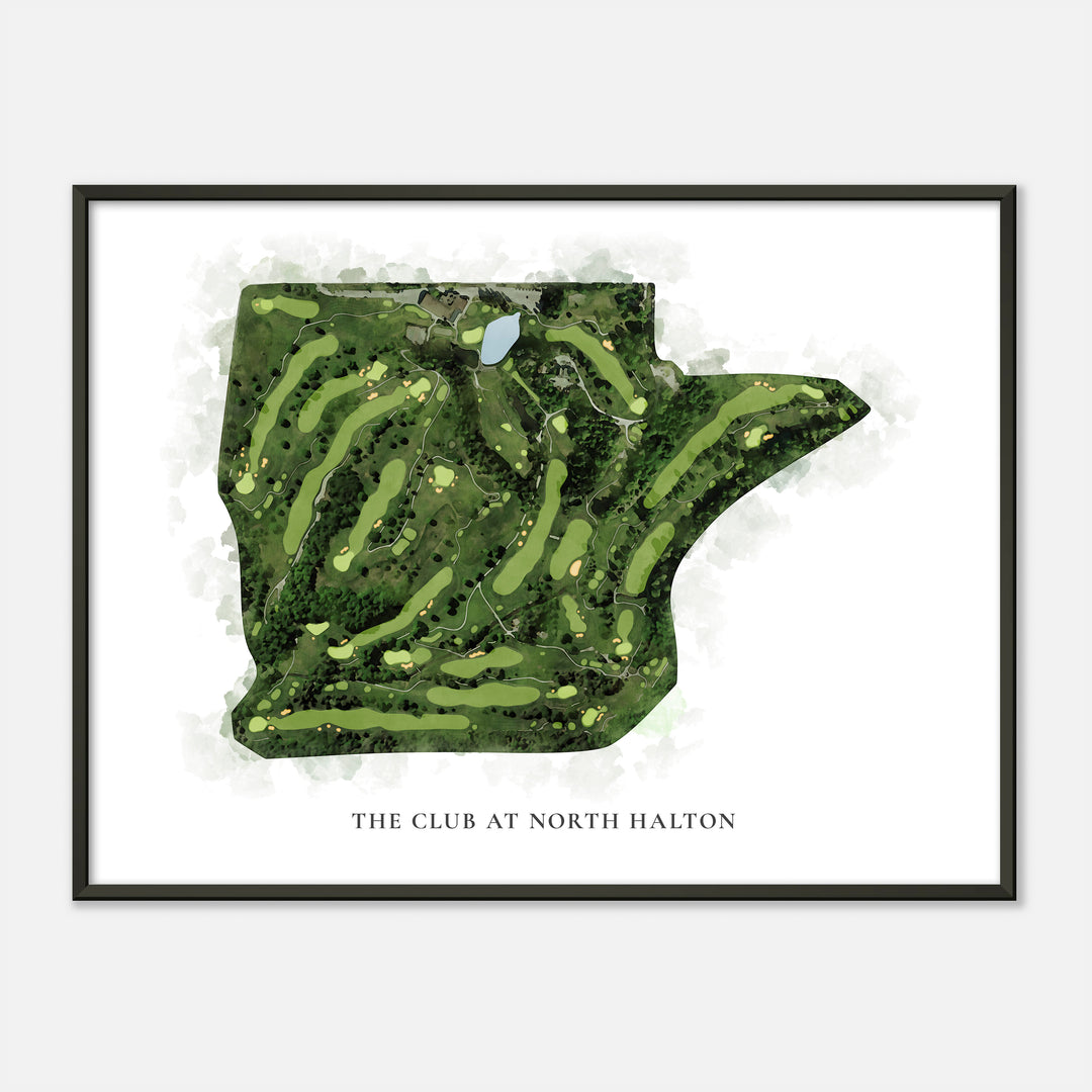 Print of The Club At North Halton Classic Map