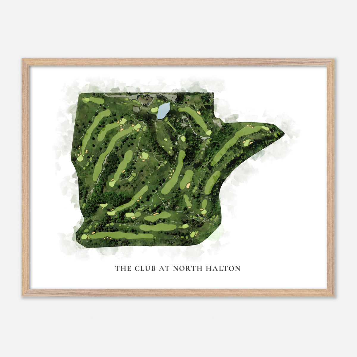 Print of The Club At North Halton Classic Map