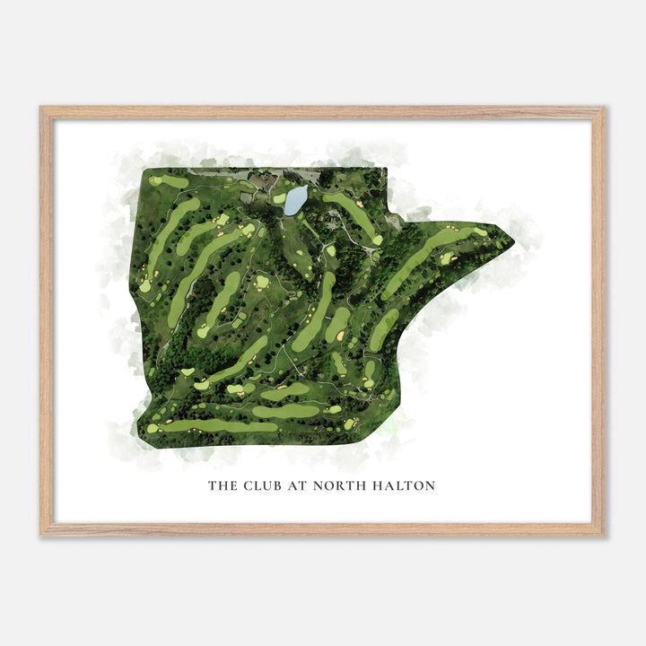 Print of The Club At North Halton Classic Map