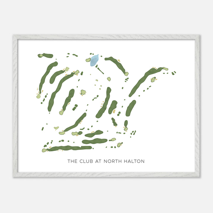 Print of The Club At North Halton Modern Map