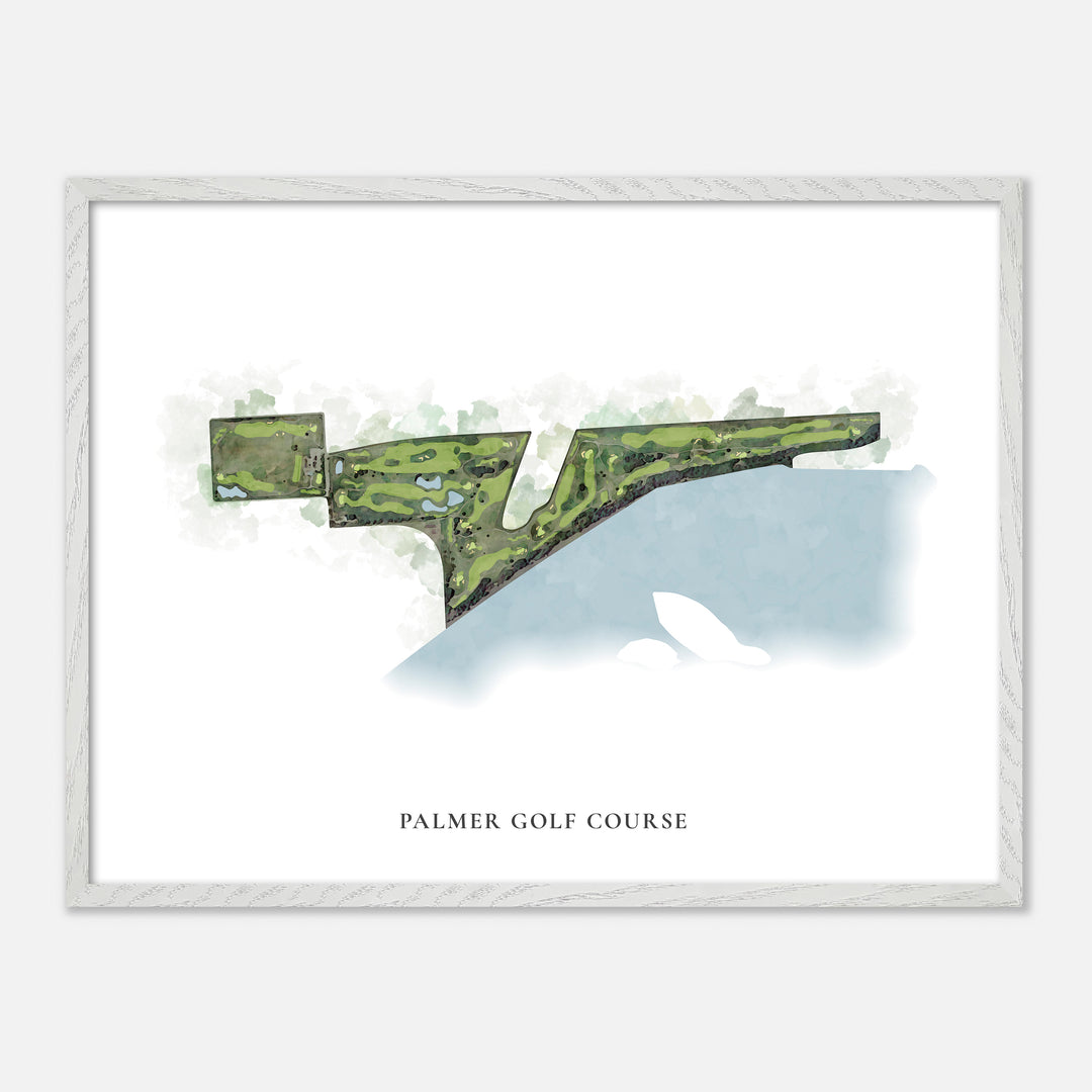 Print of Palmer Golf Course Classic Map