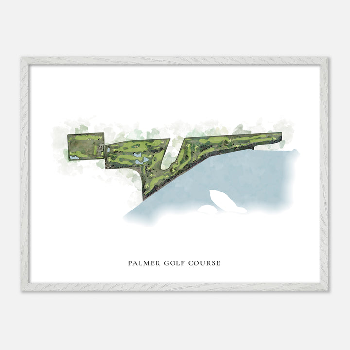 Print of Palmer Golf Course Classic Map